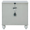 Gunnison 2-drawer Nightstand Silver Metallic — product view 7