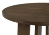 Strouse 5-piece Dining Set Cream and Walnut — product view 7