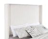 Natasha 65-inch Upholstered California King Bed Cream — product view 7