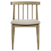 Hamlyn 5-piece Round Wood Dining Set Wheat and Natural Oak — product view 7