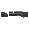 Collins 6-piece Modular Power Reclining Sectional Dark Grey — product view 7