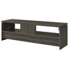 Elkton 2-drawer Engineered Wood 59-inch TV Stand Weathered Grey — product view 7