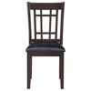 Lavon 5-piece Oval Extension Leaf Dining Set Espresso — product view 7