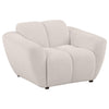 Destino 3-piece Chenille Splayed Arm Sofa Set Greige — product view 7
