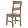 Cardova Solid Wood Dining Side Chair Vineyard Oak (Set of 2) — product view 7