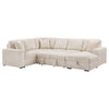 Devonshire Sleeper Sectional Sofa Storage Chaise Camel — product view 7