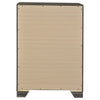 Wright 4-drawer Chest of Drawers Brown Oak — product view 7