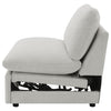Collins Modular Power Armless Recliner Grey — product view 7