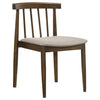 Decker 7-piece 82-inch Rectangular Dining Set Wheat and Walnut — product view 7