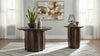 Cayenne Solid Mango Wood Accent Side End Table Walnut — product view 7