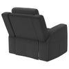 Brentwood Upholstered Recliner Chair Dark Charcoal — product view 7