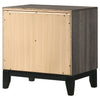 Watson 2-drawer Nightstand Grey Oak — product view 7