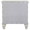 Sandy Beach 3-drawer Nightstand Cream White — product view 7