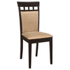 Gabriel 5-piece Extension Leaf Dining Table Set Cappuccino — product view 7