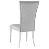 Kerwin Velvet Upholstered Dining Side Chair Grey (Set of 2) — product view 7