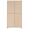 Alejo 2-door Engineered Wood Tall Cabinet Grey Driftwood — product view 7