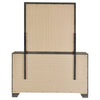 Wright 6-drawer Dresser and Mirror Brown Oak — product view 7