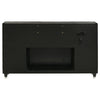 Lorient 8-drawer LED Bedroom Flame Box Dresser Black — product view 7