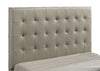 Medley Genuine Leather Queen Panel Platform Bed Tan — product view 7