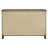Hazlewood 6-drawer Bedroom Dresser Cabinet Vineyard Oak — product view 7