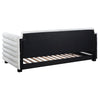 Patricia Boucle Upholstered Twin Day Bed with Trundle White — product view 7