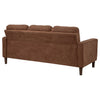 Bowen II Fabric Upholstered Track Arm Sofa Rust — product view 7