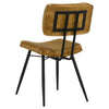 Misty Leather Upholstered Dining Side Chair Camel (Set of 2) — product view 7