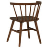 Hamlyn 5-piece Round Wood Dining Set Walnut — product view 7