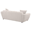 Destino Chenille Upholstered Splayed Arm Sofa Greige — product view 7