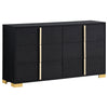 Marceline 4-piece Queen Bedroom Set Black — product view 7