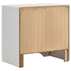 Miranda 3-drawer Nightstand Bedside Table White — product view 7