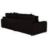 Blaine Upholstered Reversible Chaise Sectional Sofa Chocolate — product view 7