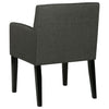 Catherine Upholstered Dining Arm Chair Grey (Set of 2) — product view 7