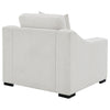 Ashlyn Fabric Upholstered Track Arm Accent Chair Sand — product view 7