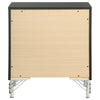 Lucia 2-drawer Nightstand Bedside Table Black — product view 7