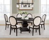 Twyla 60-inch Round Wood Dining Room Table Dark Cocoa — product view 7