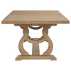 Brockway 104-inch Extension Leaf Dining Table Barley Brown — product view 7