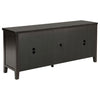 Concord 2-door 60-inch TV Stand Console Distressed Java — product view 7