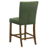 Paxton Upholstered Counter Height Dining Chair Green (Set of 2) — product view 7