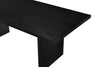 Decker 82-inch Rectangular Wood Dining Table Black — product view 7