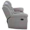 Gilson Chenille Upholstered Reclining Loveseat Grey — product view 7