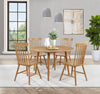 Andrews 48-inch Round Wood Dining Room Table Light Ash — product view 7