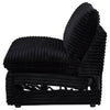 Collins Modular Power Armless Recliner Black — product view 7