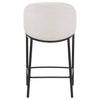Chadwick Fabric Upholstered Counter Height Chair Beige (Set of 2) — product view 7