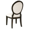 Twyla 7-piece Round Wood Dining Room Table Set Dark Cocoa — product view 8