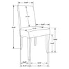 Stanton 7-piece Rectangular Dining Table Set Grey — product view 8