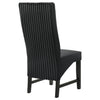 Barrand Upholstered Dining Side Chair Black (Set of 2) — product view 8