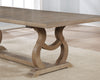 Brockway 104-inch Extension Leaf Dining Table Barley Brown — product view 8