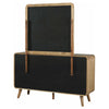 Robyn 6-drawer Bedroom Dresser and Mirror Light Ash — product view 8