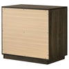 Atlas 2-drawer Bedroom Nightstand Bedside Table Dark Oak — product view 8